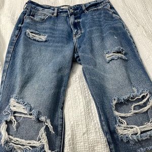 Pacsun mom jean ripped
